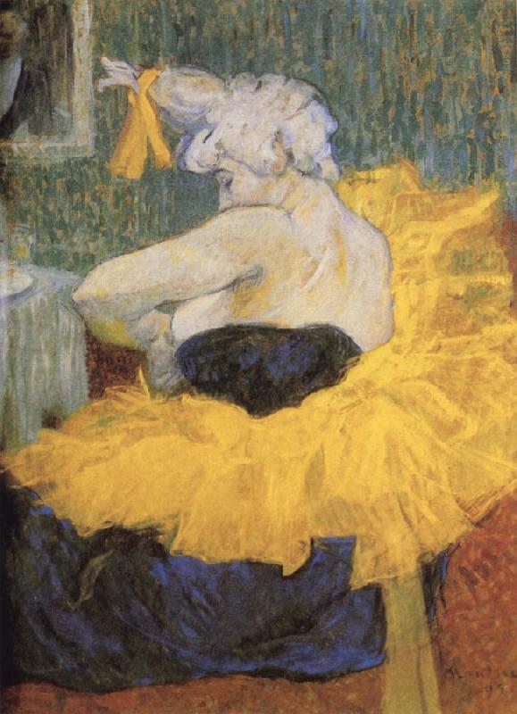 Henri de toulouse-lautrec The Clowness Cha u kao Germany oil painting art